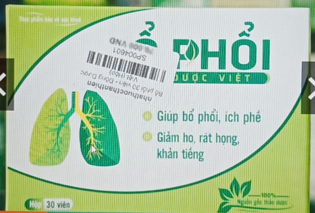 Bổ Phổi Đông Dược Việt - Hỗ trợ bổ phế, tăng cường hệ hô hấp