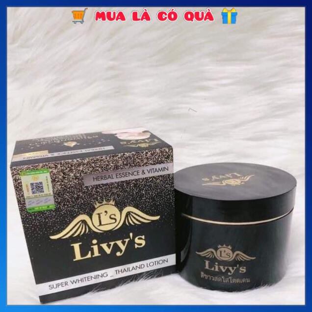 [HCM]KEM BODY LIVYS THÁI LAN HỘP ĐEN CHÍNH HÃNG 100%