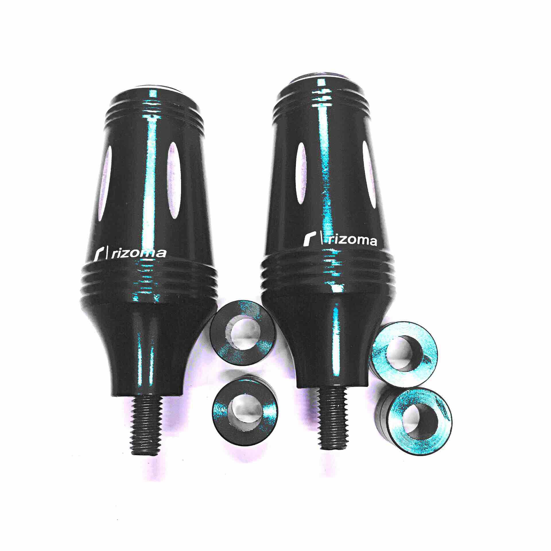 [ Màu Đen giá 1 cặp ] Gù chống đổ MẬP CNC , kiêm gác chân sau K19