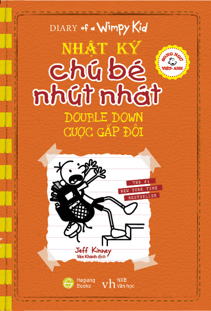 Fahasa - Song Ngữ Việt - Anh - Diary Of A Wimpy Kid - Nhật Ký Chú Bé Nhút Nhát: Cược Gấp Đôi - Double Down