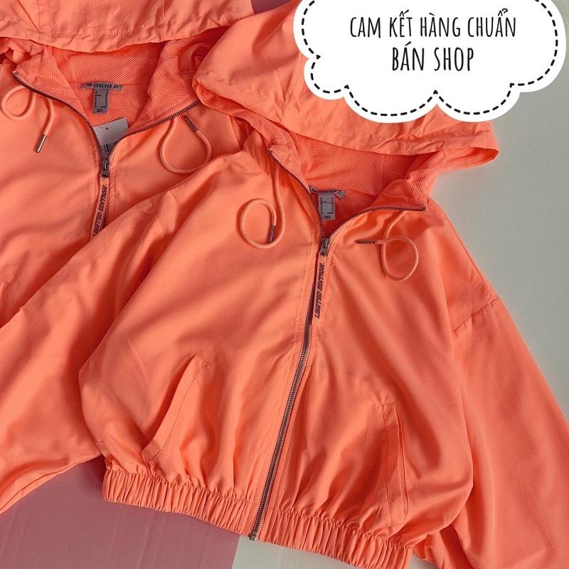 [hàng chuẩn shop] áo khoác dù nữ 2 lớp thời trang Hàn Quốc
