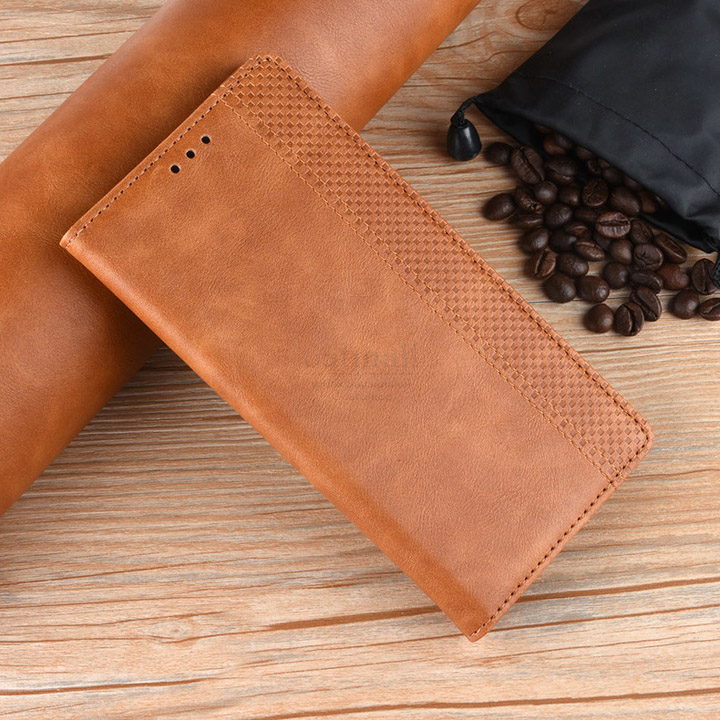 Bao da Realme C3 dạng ví Luxury Leather