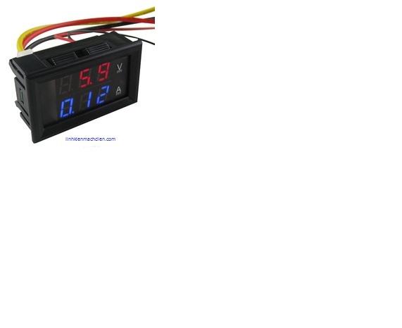 Đồng hồ vôn kế và ampe kế 100V-10A