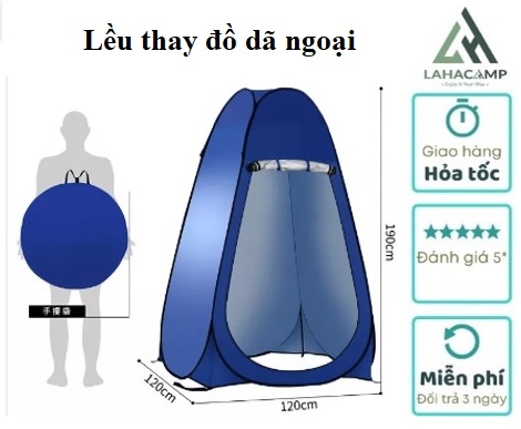 lều thay đồ dã ngoại, lều wc