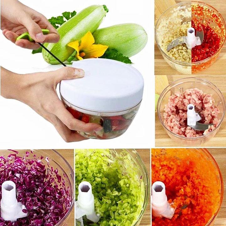 [HCM]Dụng cụ băm rau củ quả Lock&Lock Quick Chopper CKS302