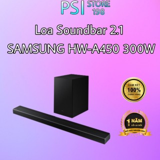 [TRẢ GÓP 0 ] Loa soundbar Samsung 2.1ch HW-A450 300W 2021 ( Hàng Chính Hãng 100 ) thumbnail