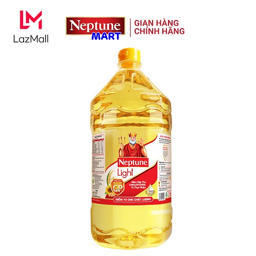 [Combo 2 Chai] Dầu ăn Neptune Light 2L