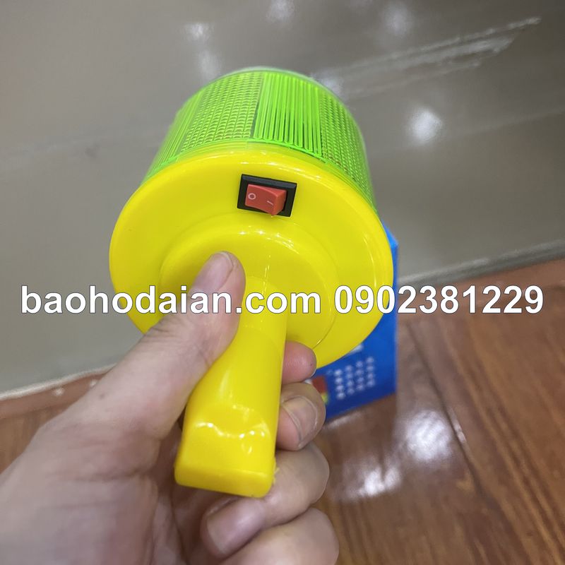 Đèn chớp cảnh báo năng lượng mặt trời JS03 (màu xanh lá)