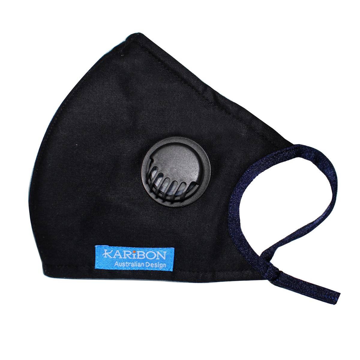Karibon Maxair mask with 8 filter layers (PM2.5 and ACC)