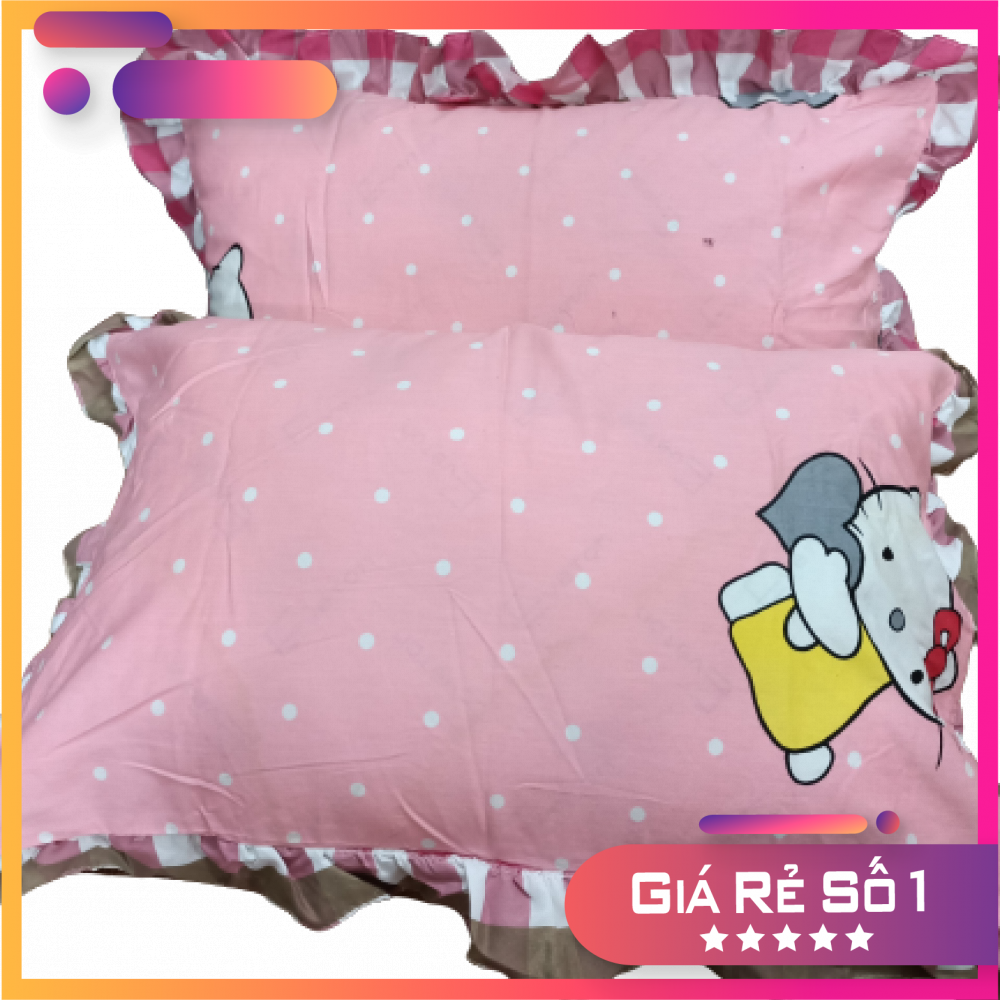 (Xả hàng) Vỏ gối nằm giá rẻ đẹp poly 46x65cm (Được lựa mẫu)