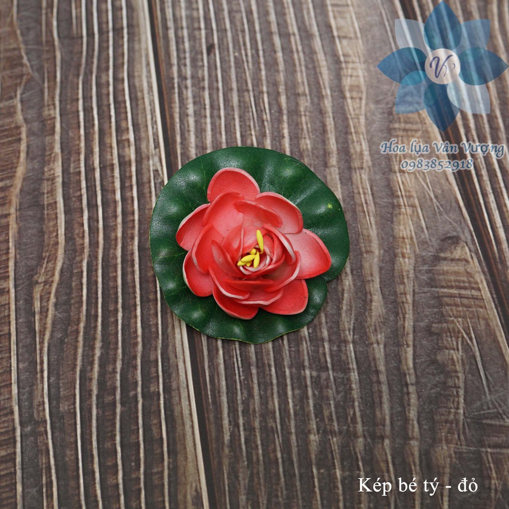 Hoa Giả, Hoa Sen Thả Nước 8cm