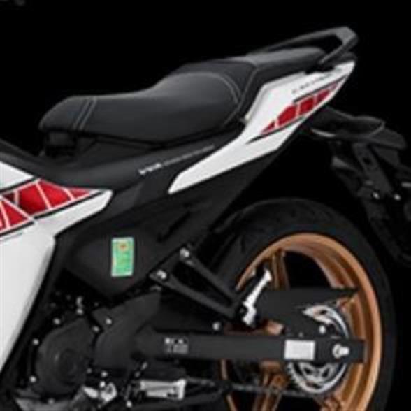 Tem rời exciter 155 trắng đỏ bảng đặc biệt