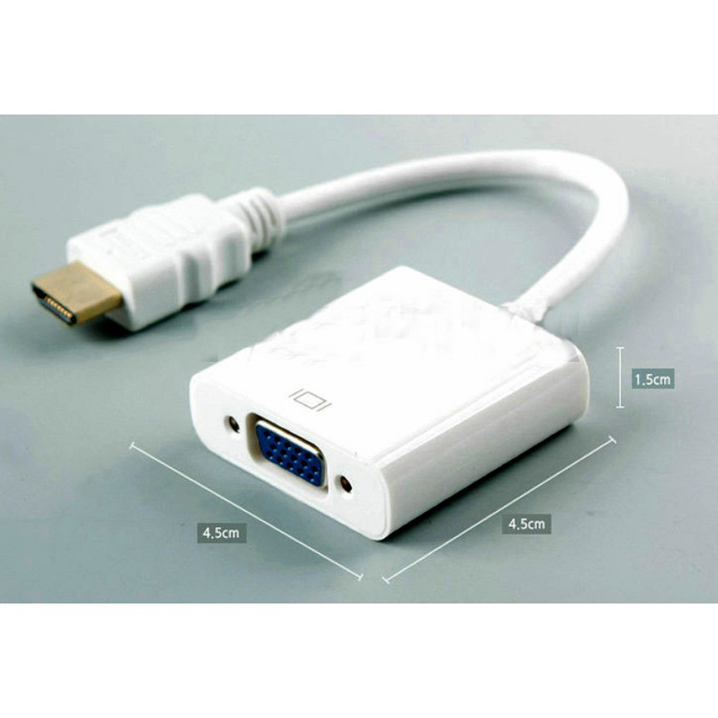 Cáp Chuyển Đổi Tín Hiệu HDMI Sang VGA