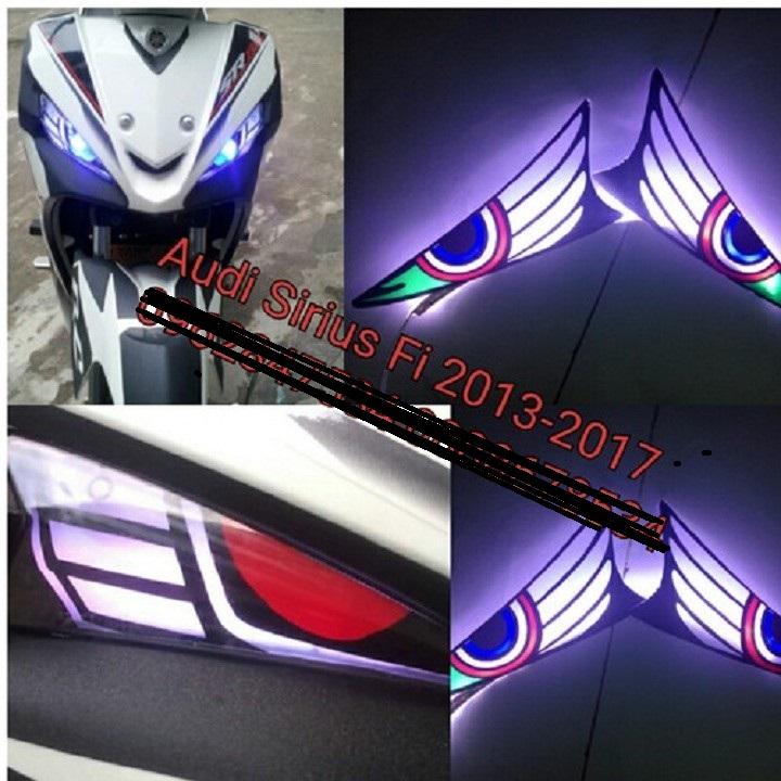 Bộ Audi Sirius Fi 2013-2017 tặng led - Vindecal BD