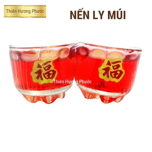 Nến đèn cầy ly A18 cháy 48giờ