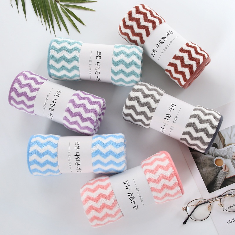 Washcloths Korean soft smooth size 30x50cm