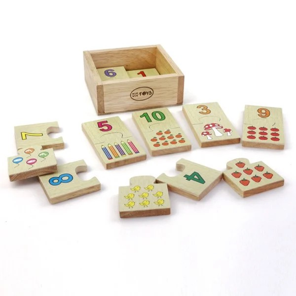 Bộ Học Số Đồ Chơi Gỗ Winwintoys