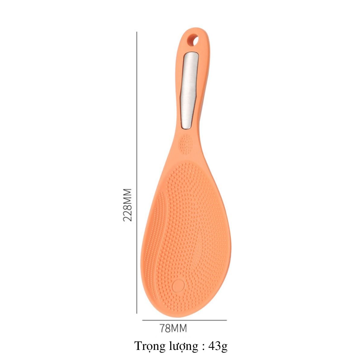 Muỗng xới cơm smartchoice scg-pk062, muỗng cơm chống dính, vá múc cơm, muôi xới cơm chống dính, muôi múc cơm, muỗng múc cơm chống dính.