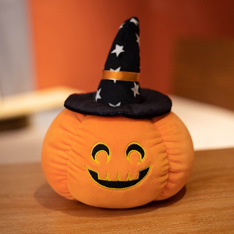 Thú Nhồi Bông Hình Quả Bí Ngô Halloween Sáng Tạo