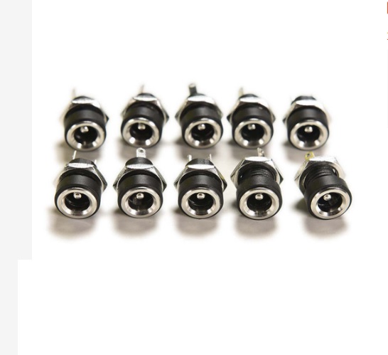 Bộ 10 Đầu jack đuôi cắm DC cái 5.5*2.1mm