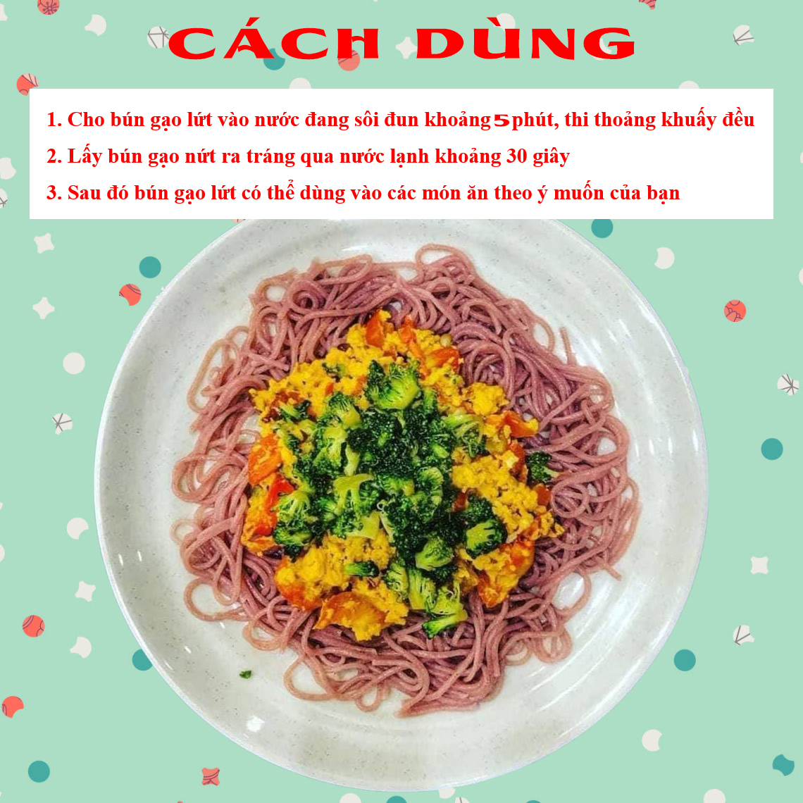 Đặc sản Bún gạo lứt Hoàng Minh 250g