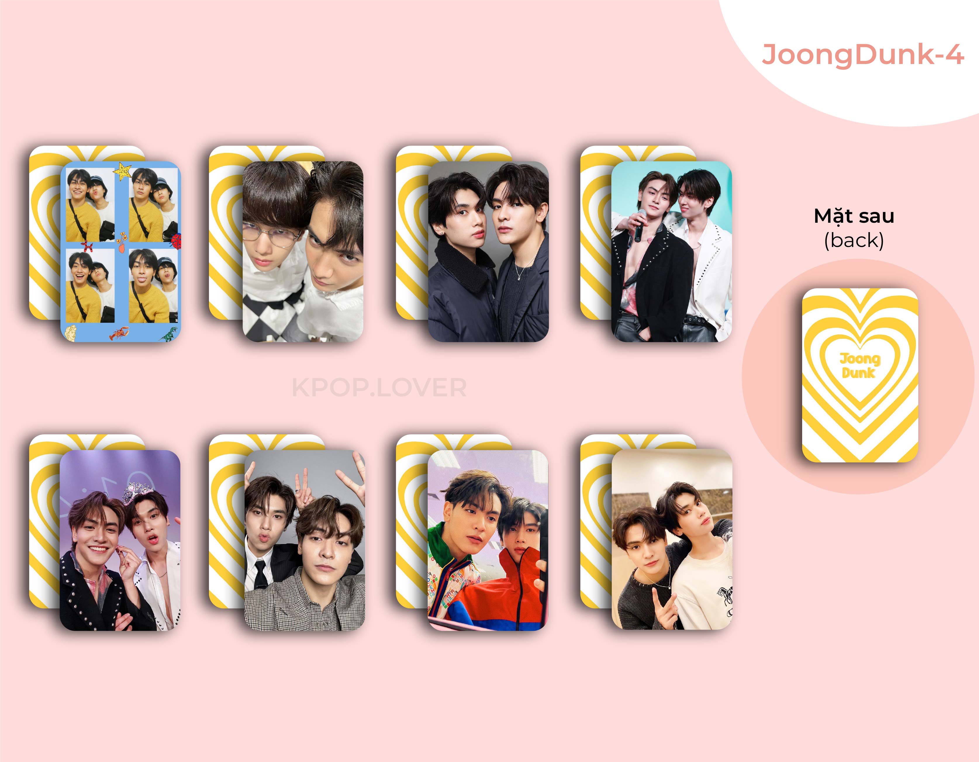 SET 8 CARD JOONGDUNK