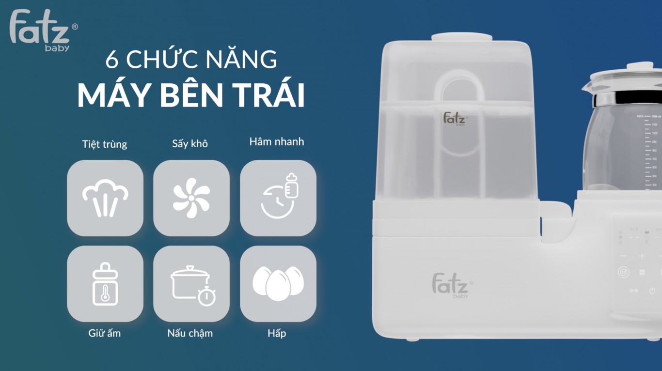 Máy đa năng điện tử (ALL-IN-ONE) Fatzbaby - Multimax 3 - FB9322SJ