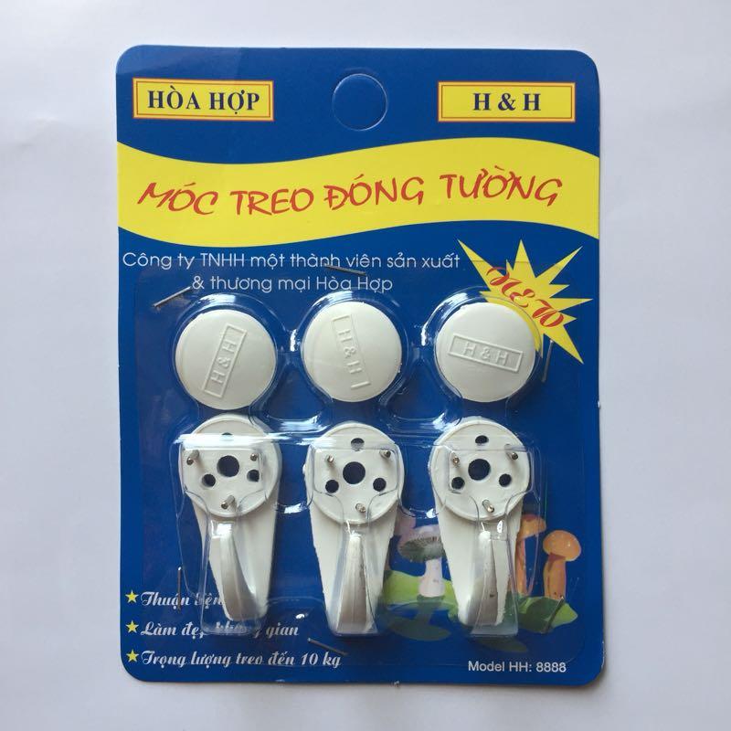 Móc treo đóng tường set 3 chiếc
