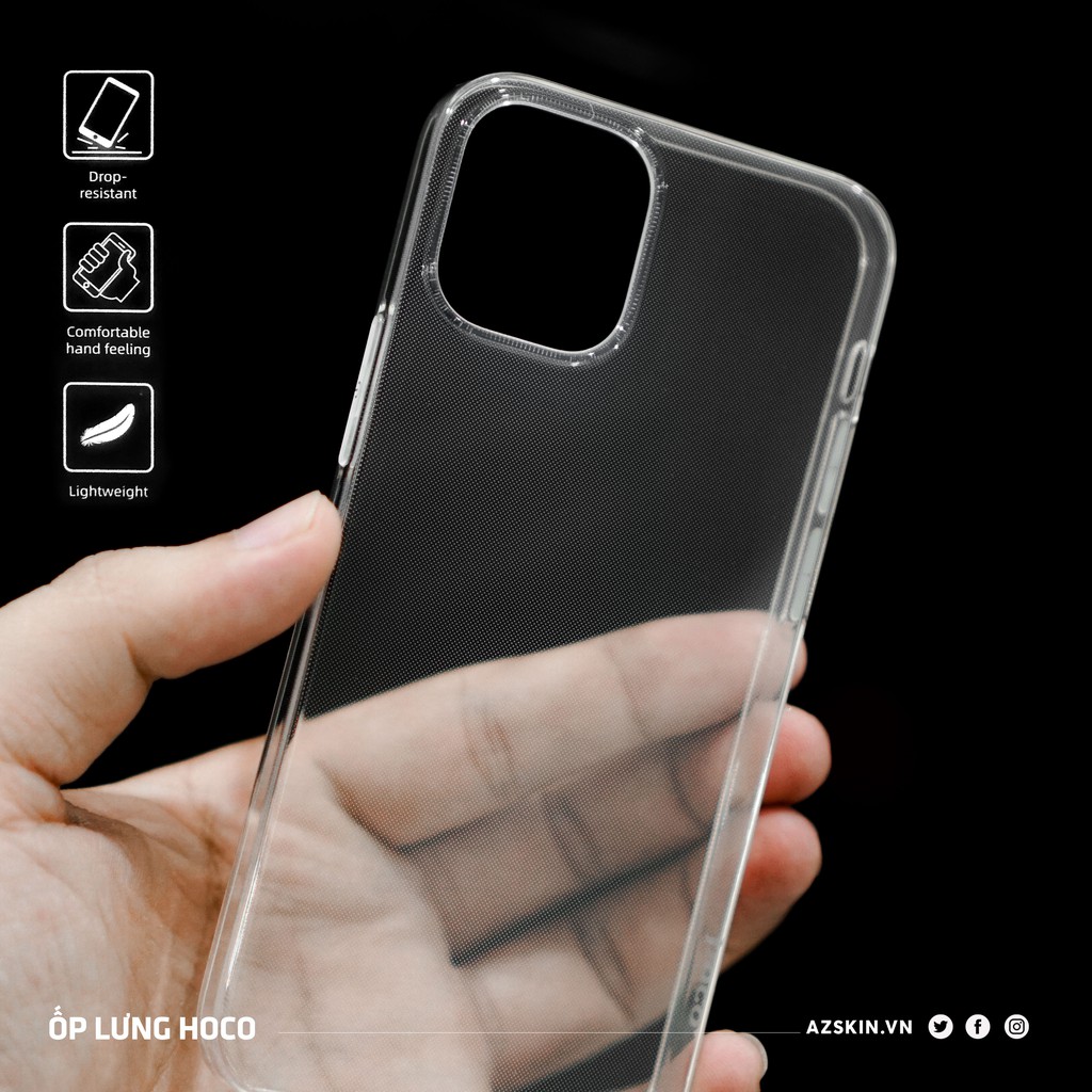 Ốp Lưng Trong Suốt IPhone 12 Mini/IPhone 12/ IPhone 12 Pro/IPhone 12 Pro Max |  Hoco