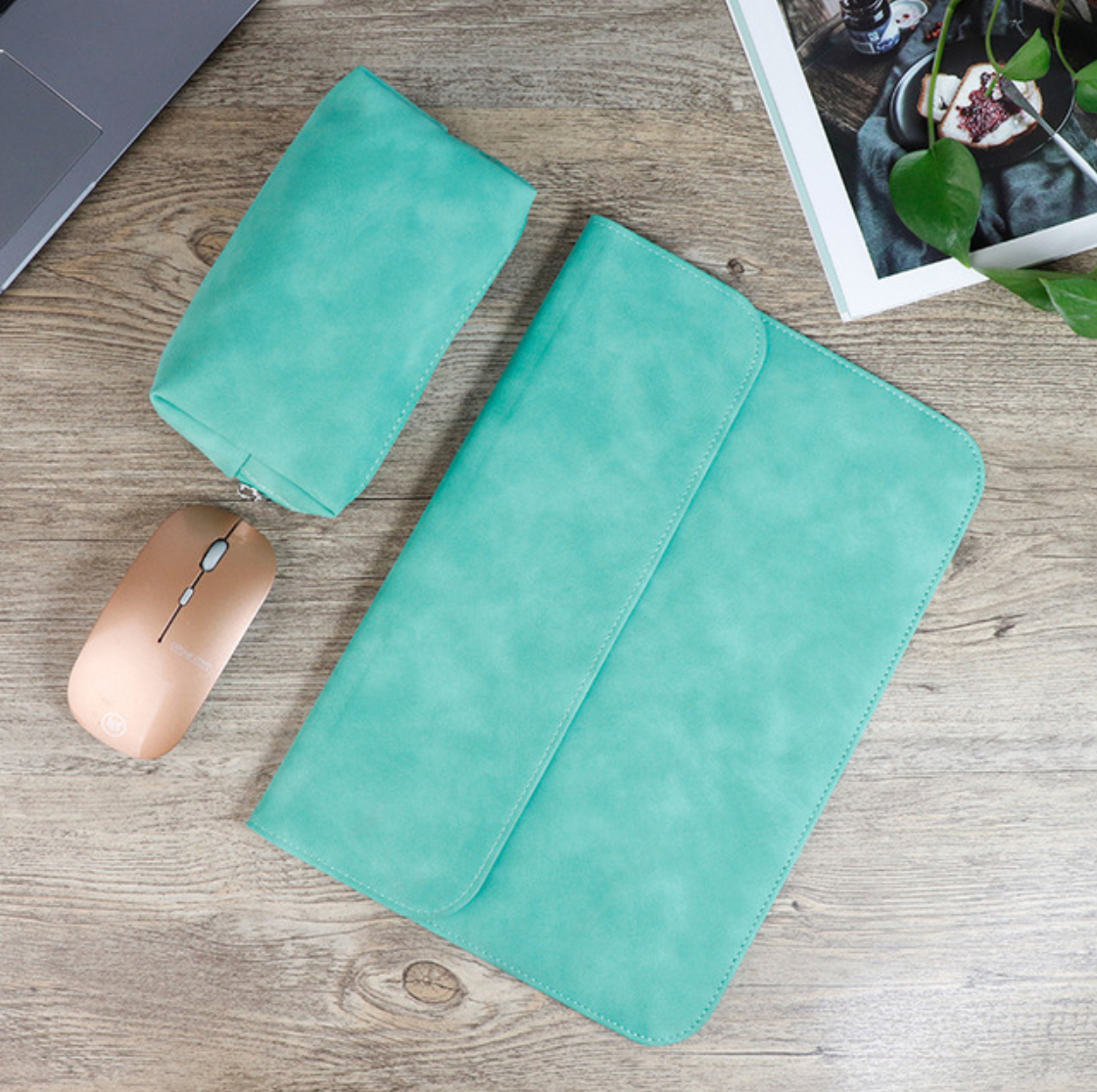 Bao da, túi da cặp da chống sốc cho Macbook, Laptop surface
