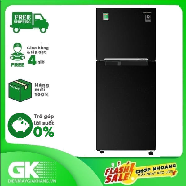 Giá bán [Trả góp 0%]Tủ lạnh Samsung Inverter 208 lít RT20HAR8DBU/SV Mới 2020