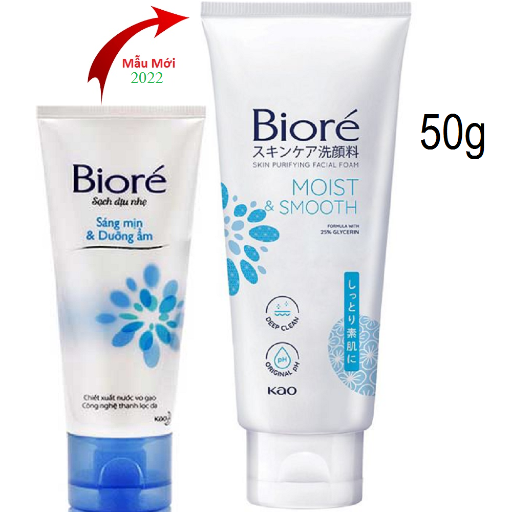 Sữa Rửa Mặt Biore 50g