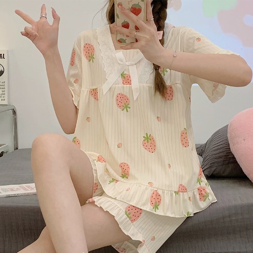 Đồ Bộ Ngủ Thun Sữa Cotton Siêu Dễ Thương