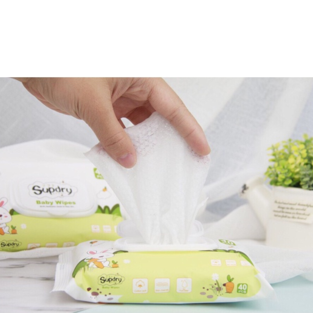 Khăn giấy ướt/khăn khô thỏ supdry