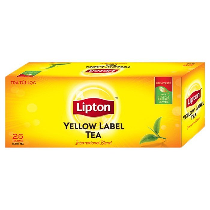 Trà Túi Lọc Lipton 50g(25 túi trà x 2g)