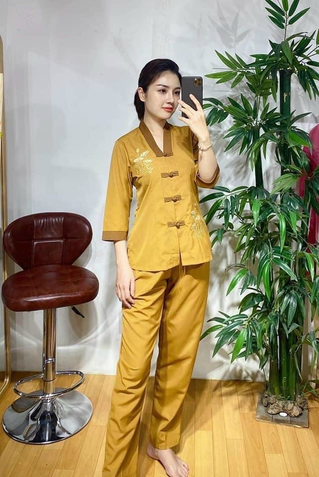 Đồ Lam Nữ Đi Chùa - La Hán Phối
