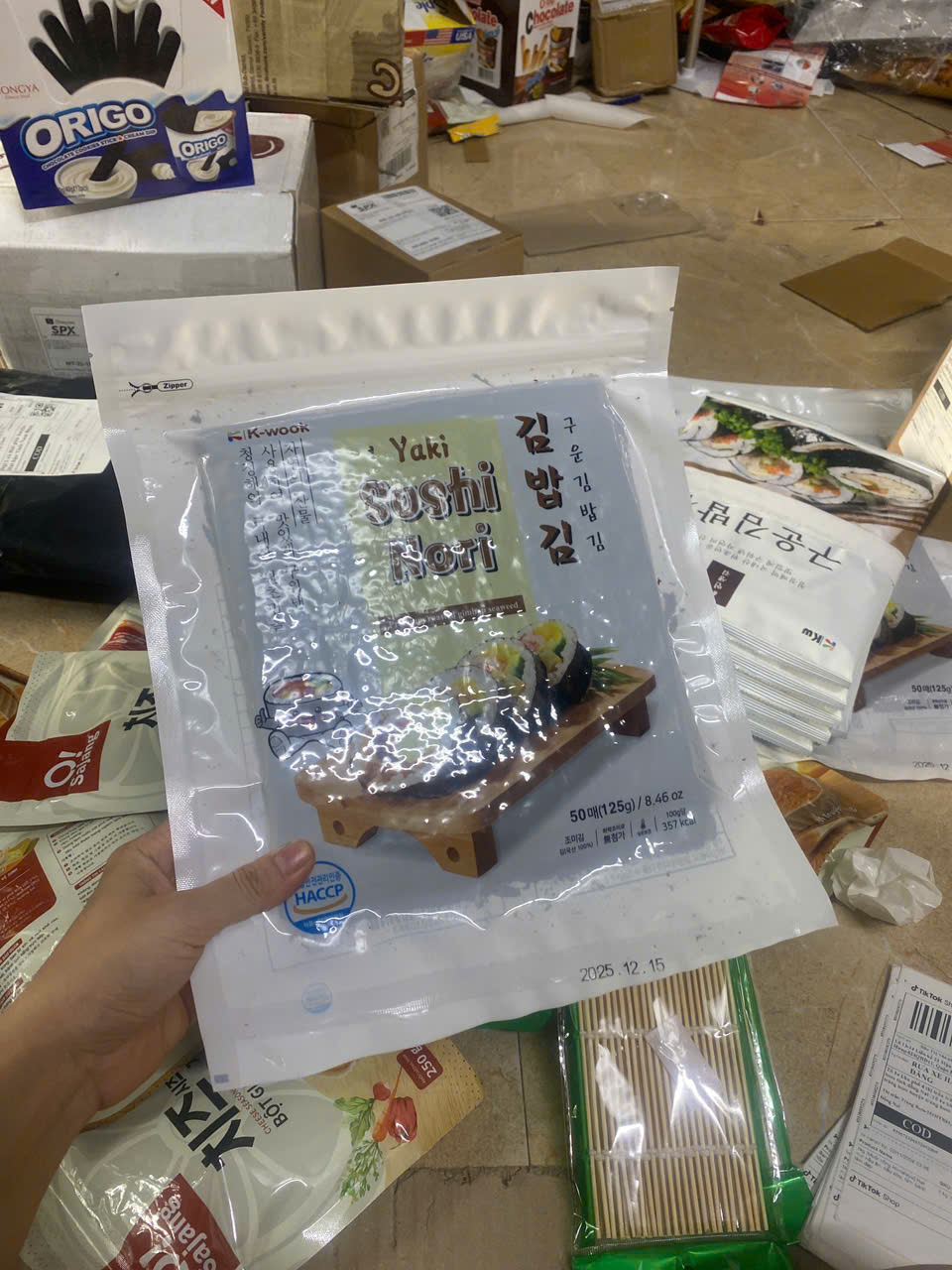 Rong Biển Cuộn Cơm Hàn Quốc 100 Lá