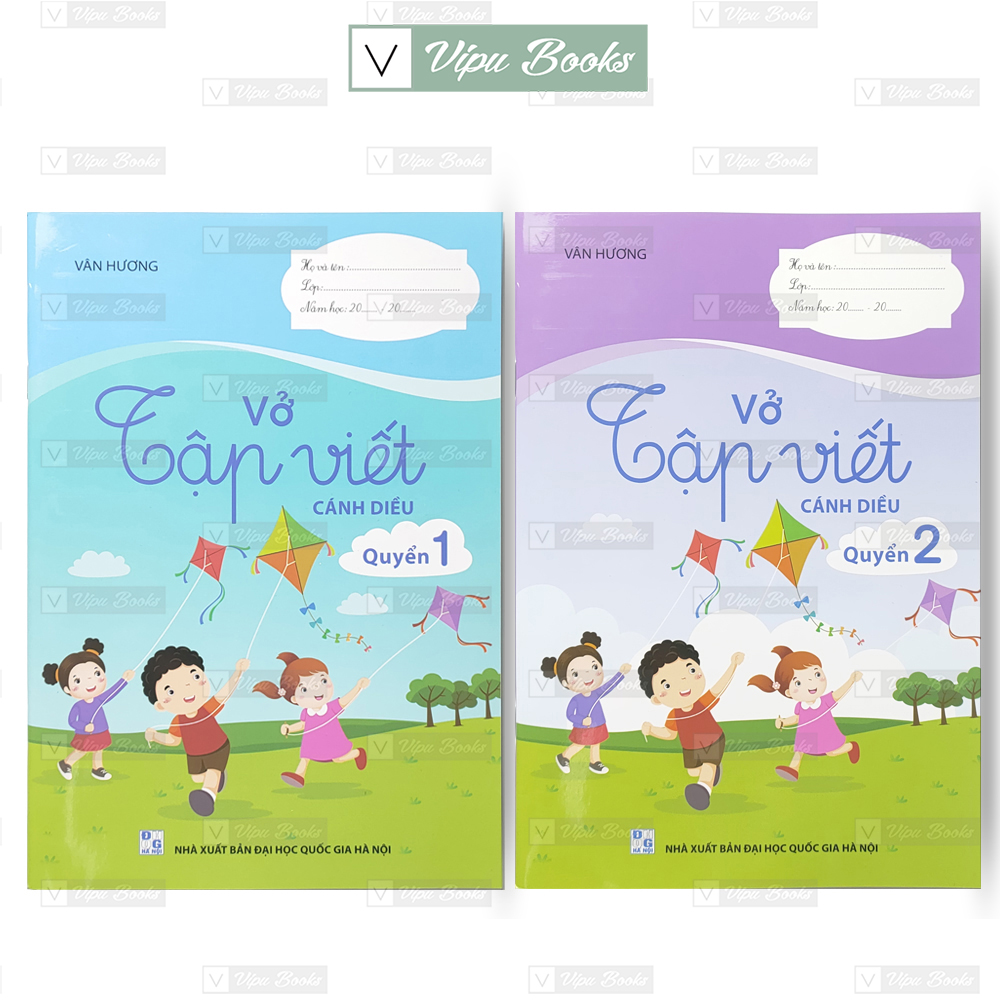 Sách - combo 2 quyển vở tập viết cánh diều