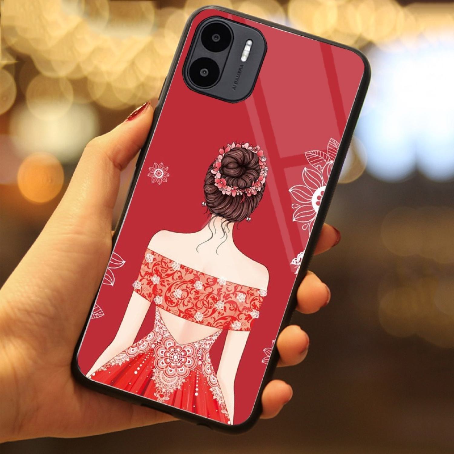 Ốp Lưng Kính 3D XIAOMI REDMI A1, A2, A1 Plus, A2 Plus  PHIÊN BẢN MỚI