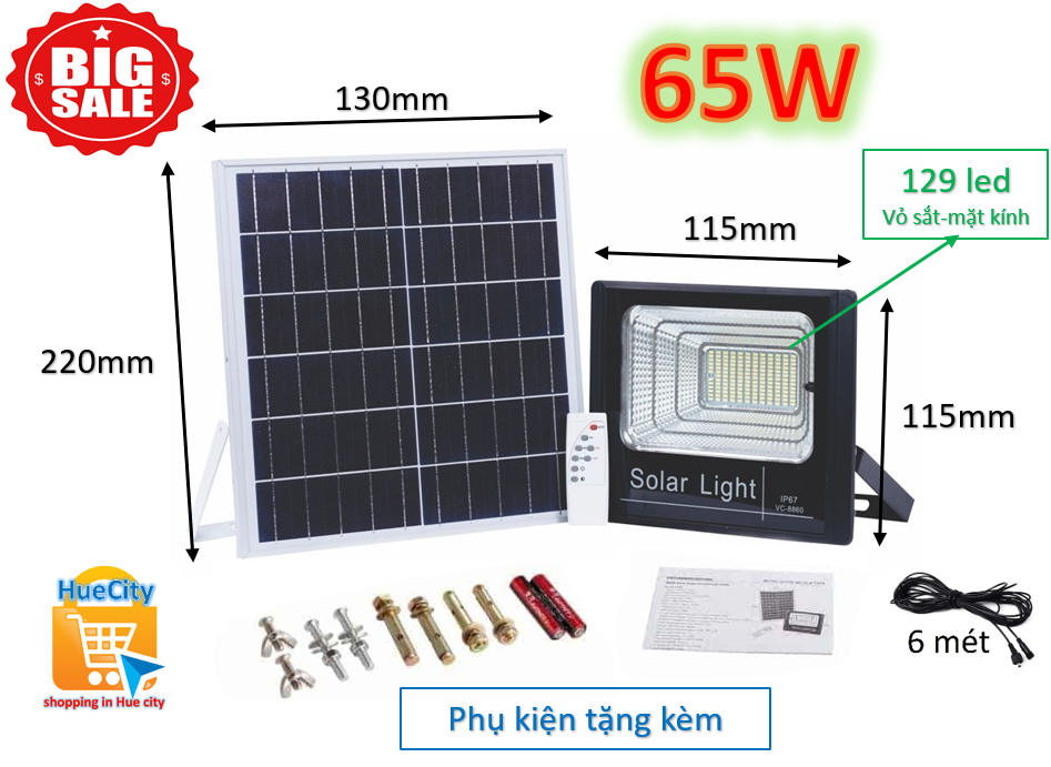 Đèn led năng lượng mặt trời Solar Light
