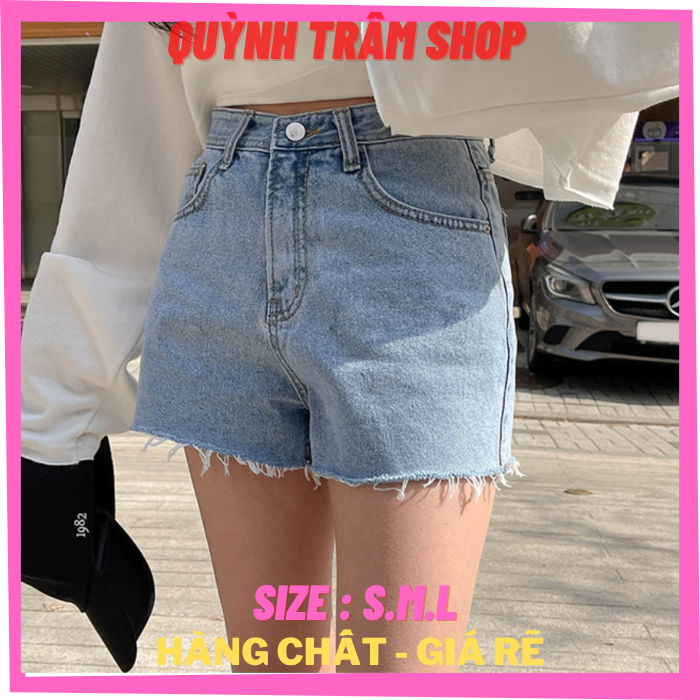 [HCM]Quần Sọt Jean Nữ - Quỳnh Trâm Shop