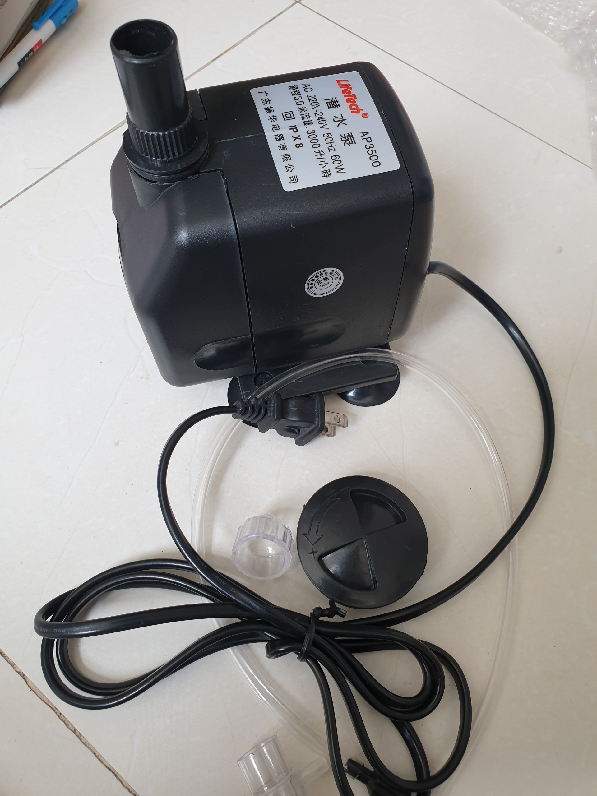 Máy Bơm Nước Lifetech AP3500 - Máy Bơm Thủy Canh, Hồ Cá VN