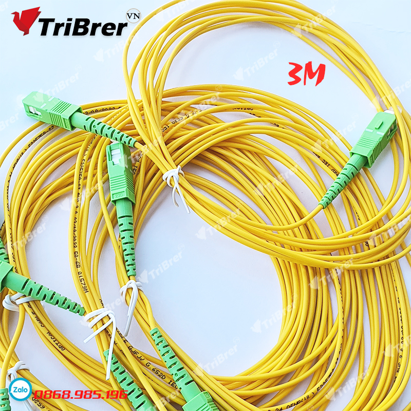 Dây nhảy sợi quang SC-SC APC chiều dài 3M