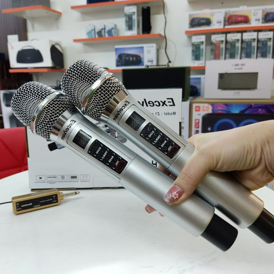 Micro Karaoke không dây Excelvan Z1 Pro, bảo hành 6 tháng