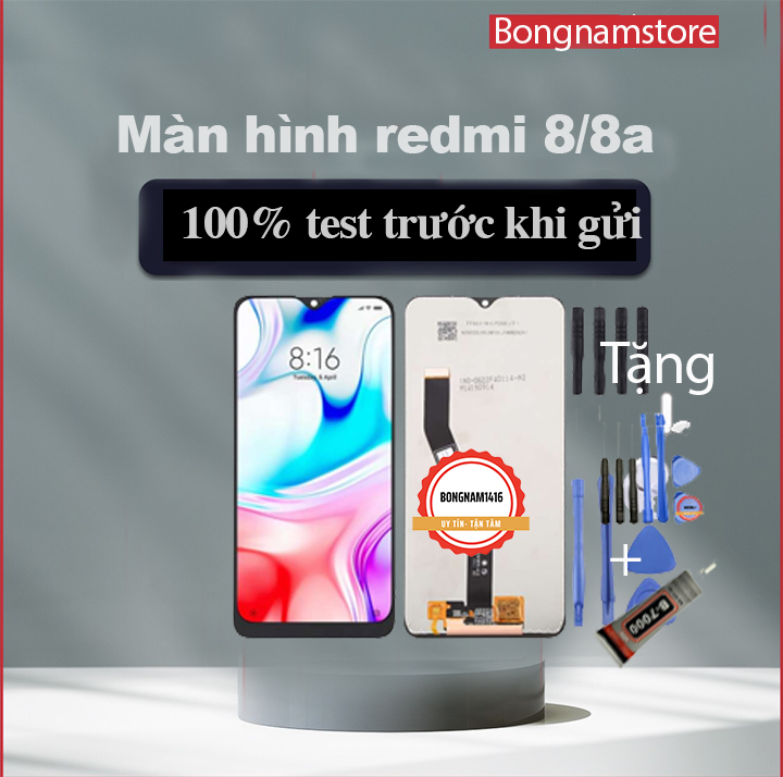 Màn hình xiao mi redmi Redmi 8 / Redmi 8A / Redmi8 tặng kèm bộ sửa 8 trong 1 và keo dán Màn