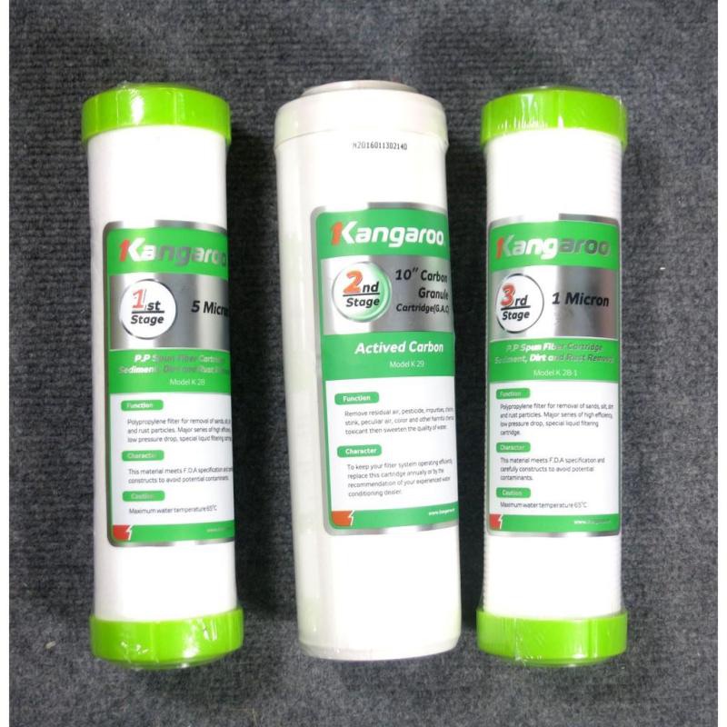Bộ 3 Lõi lọc nước Kangaroo Chính Hãng 100%
