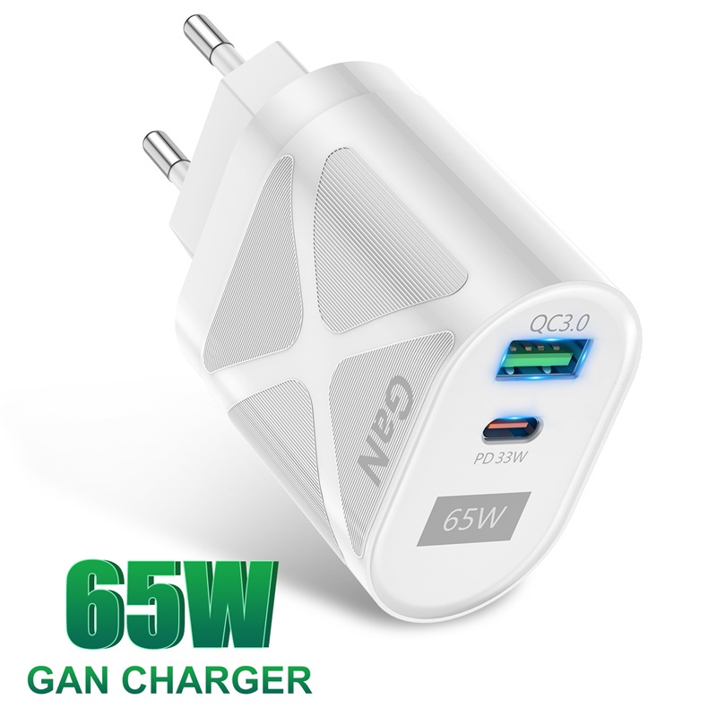 Củ Sạc Nhanh 33W GaN GaN Nitride PD 33W+QC3.0