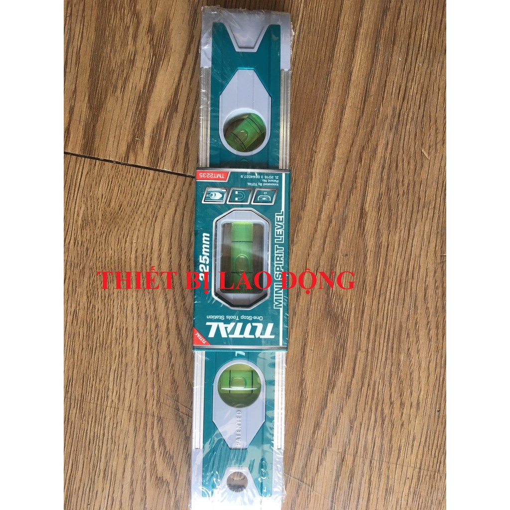 TMT2235 Thước thủy mini có nam châm hút TOTAL chính hãng - siêu thị đồ nghề