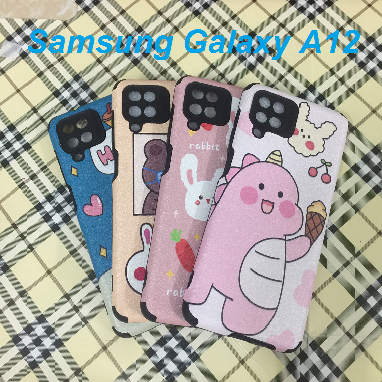 Ốp Lưng Samsung A12 Dẻo Chống Sốc Có Gờ Bảo Vệ Camera Siêu Hót Hít