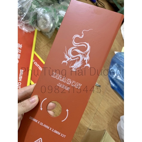 Dao cắt cỏ Daragon  vuông 2 li